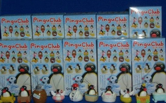 Bandai Pingu Penguin Club 20 Mini Trading Figure Set For Discount