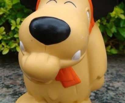 1995 Wacky Races Muttley Dog 5  Soft Vinyl Coin Bank Figure Online Hot Sale