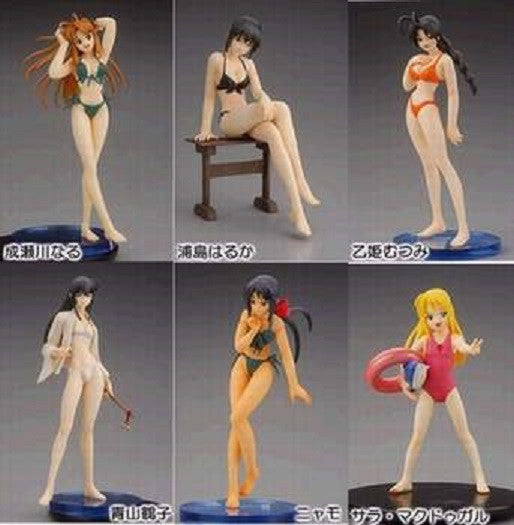 Yamato SIF Story Image Figure Love Hina Series 1 6+6 12 Trading Collection Figure Set on Sale