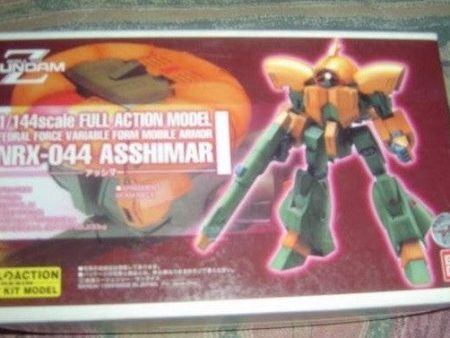 Bandai B-Club 1 144 Mobile Suit Gundam Z NRX-044 Asshimar Full Action Cold Cast Model Kit Figure Sale