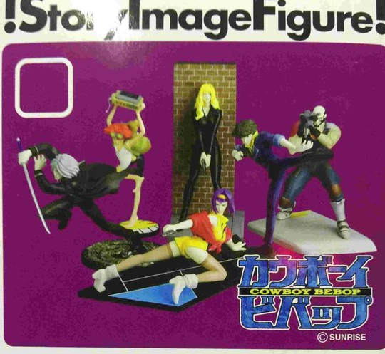 Yamato SIF Story Image Cowboy Bebop 6 1P + 6 2P 12 Trading Figure Set on Sale