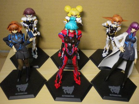 Volks Muv-Luv M.O.E. Age Burning Alternative Ultimate Characters Part 03 6 Figure Set Used For Sale