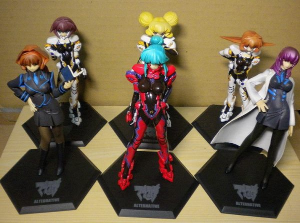 Volks Muv-Luv M.O.E. Age Burning Alternative Ultimate Characters Part 03 6 Figure Set Used For Sale