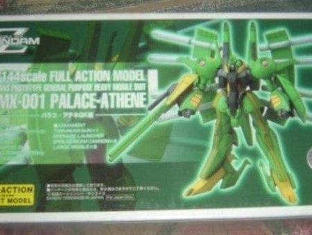 Bandai B-Club 1 144 Mobile Suit Gundam Z PMX-001 Palace Athene Full Action Cold Cast Model Kit Figure Hot on Sale