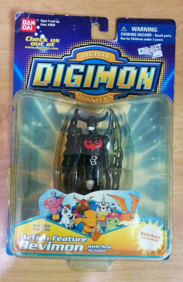 Bandai Digimon Digital Monster 3  Devimon Action Feature Collection Figure Hot on Sale