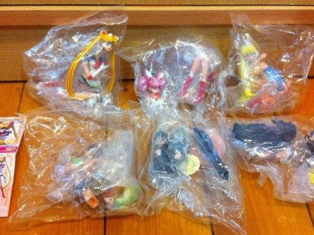 Bandai 2003 Pretty Soldier Sailor Moon Gashapon Capsule HGIF Part 4 6 Mini Figure Set For Cheap