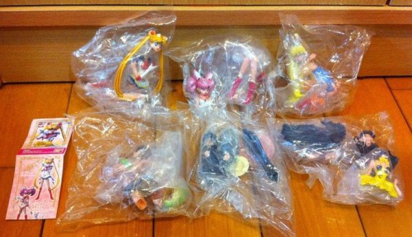 Bandai 2003 Pretty Soldier Sailor Moon Gashapon Capsule HGIF Part 4 6 Mini Figure Set For Cheap