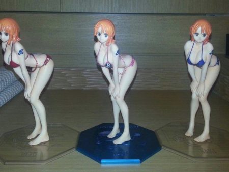 Megahouse 1 8 One Piece POP Nami Mugiwara Bikini Swimsuit Ver 3 Pvc Figure Set Used Online Hot Sale