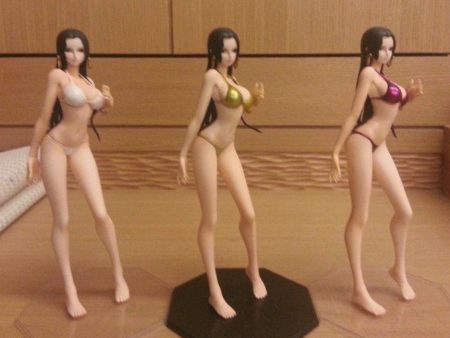 Megahouse 1 8 One Piece POP Boa Hancock Bikini Swimsuit Ver 3 Pvc Figure Set Used For Discount