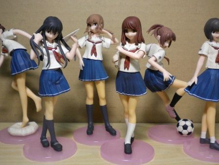 Wafudo Ganguten Kimikisu Kimi Kiss 6 Trading Collection Figure Set Used on Sale