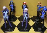 Volks Muv-Luv M.O.E. Age Burning Alternative Ultimate Characters Part 02 6 Figure Set Used For Discount