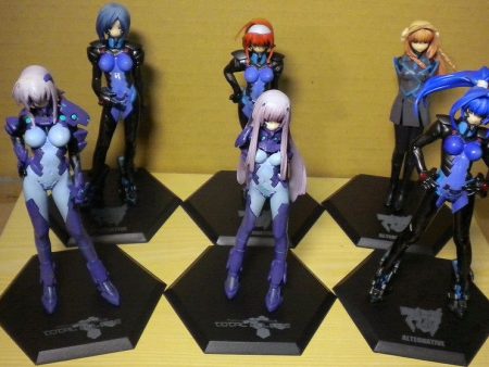 Volks Muv-Luv M.O.E. Age Burning Alternative Ultimate Characters Part 02 6 Figure Set Used For Discount