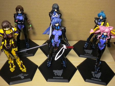 Volks Muv-Luv M.O.E. Age Burning Alternative Ultimate Characters Part 01 6 Figure Set Used Fashion