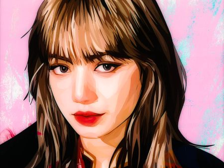 Lisa Ver 3 Pop Art (10 X10 ) Cheap