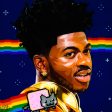 Lil Nas X Pop Art (10 X10 ) For Cheap