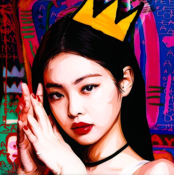 Jennie Ver 2 Pop Art (10 X10 ) Cheap